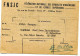 Carte C G C 1947   =  F N S I C    .5117 - Labor Unions