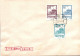 Taiwan Formosa Republic Of China FDC Sun Yat-Sen Chungshan Building Yangmingshan Architecure 3$ 2$ And 1.50$ Stamps - FDC