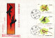 Taiwan Formosa Republic Of China FDC Birds Colourful, Wildlife From Taiwan -10$,8$ And 2$ Stamps - FDC
