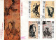 Taiwan Formosa Republic Of China FDC Art Paintings Drawings Culture Traditional People Costumes - 8$,5$,4$ And 2$ Stamps - FDC