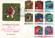 Taiwan Formosa Republic Of China FDC Art Drawings Army Soldiers War - 1$,1$,1$,1$,0.50$,0.50$,0.50$ And 0.50$ Stamps - FDC