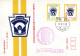 1973 Taiwan Formosa Republic Of China FDC 1973 Little League Baseball Championship Logo Sport Baseball -4$ And 1$ Stamps - FDC