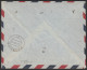 1956, First Flight Cover, Luxembourg-Madrid - Cartas & Documentos