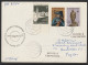 1978, KLM, First Flight Card, Luxembourg-Harare Tanzania, Feeder Mail - Lettres & Documents