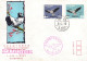 Taiwan Formosa Republic Of China FDC Art Drawing Paintings Traditional Birds Pigeon- 5$ And 1$ Stamps - FDC