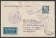 1952, KLM, First Flight Cover, Kobenhavn-Santiago De Chili, Feeder Mail - Luftpost