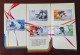 China 2008 Set Of 5 Beijing 2008 Olympic Games Mascot Fuwa Top-up Cards In Fold,used - Juegos Olímpicos