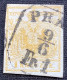 Österreich 1850 1Kr Gelbocker Seltener FEINSTDRUCK Ia HP Ferchenbauer=ab 325€ TADELLOS Stpl PRAG (Austria Autriche Nr.1 - Used Stamps