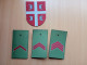 Delcampe - YUGOSLAVIA & SERBIA ARMY LOT PATCH MILITARY EMBLEM RANK INSIGNIA COCKADE DEFENSE - Ecussons Tissu