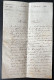 CORRESPONDANCE MANUSCRITE / LONS LE SAUNIER JURA 22 MARS 1860 / PERCEPTEUR DES CONTRIBUTIONS DIRECTES - Manuscrits