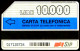 G 211 & 211 A C&C 1241 & 1241 A 2 SCHEDE TELEFONICHE USATE COMPAGNA 10.000 L. 31.12.94 TEP VARIANTE CAB - Errori & Varietà