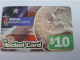 UNITED STATES/ USA / AMERIKA/ $10,-/ THE NICKEL CARD / MONEY/ COIN  ON CARD/    **14856** - Amerivox