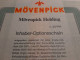 Mövenpick Holding - Optionsschein über 1 Partizipationsschein - Suisse - Zürich Im November 1985. - Toerisme