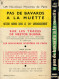 ROBERT LAFFONT - POLICIER - NESTOR BURMA - (1956 ) Par LEO MALET (n° 8) Pas De Bavards à La Muette - Leo Malet