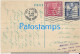 212020 GUYANA BRITISH GUIANA GEORGETOWN INDIAN HUT CIRCULATED TO UK POSTAL POSTCARD - Guyana (ex-Guyane Britannique)