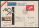 1958, Austrian Airlines, Erstflug, Wien-Warschau/Warszawa - Erst- U. Sonderflugbriefe