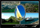 19-8-2023 (2 T 55) Australia - WA - City Of Fremantle (17 X 12 Cm)  Sail Ship & QEII - Fremantle
