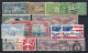 ETATS UNIS P.A. Ca.1954-61: Lot D' Obl. (6 Scans) - 2a. 1941-1960 Usados