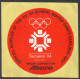 Olympiade - Olympic Games 1984. Sarajevo Yugoslavia, Vintage Sticker / Autocollant - Kleding, Souvenirs & Andere