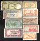 Cambogia CAMBODIA 9 Banconote Banknotes Da 0,5 A 2000 Riels Lotto.4730 - Cambodge