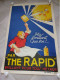 Affiche Originale 1920 NON PLIEE 80x120 - R. DION - "Plus Brillant Que Toi !... Par "The Rapid" - Superbe & Rare - - Reclame