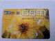 SURINAME US $ 10,-     PREPAID / TELESUR  / PARROTS/ FLOWER / FINE USED CARD            **14903** - Suriname