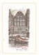 ANTON PIECK - Carte Double De Voeux - Prettige Kerstdagen - Pieck, Anton