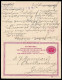 1919 SWEDEN 10/10 ÖRE USED FOREIGN REPLY CARD (Mi.P22) FROM GOTEBORG TO WIEN, AUSTRIA - 1910-1920 Gustaf V