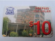 SURINAME US $ 10,-     PREPAID / TELESUR  /  TELESUR BUILDING    / FINE USED CARD            **14930** - Suriname