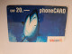 ZWITSERLAND  CHF 20,-  / PREPAID CARD  /  SHARK/  FISH     /   FINE USED CARD **14933** - Schweiz
