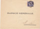BELGIO - BRUXELLES - PERFIN - FRONTESPIZIO  -  VIAGGIATA PER MILAN - ITALIA - 1892 - 1863-09