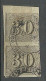 BRAZIL Brazilia 1850 Michel 13 As Pair O - Gebraucht