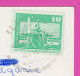 292686 / Germany DDR Dresden - Pillnitz Elbe Ship Prunkgondel Bergpalais Wasserpalais PC USED Flamme 1975 - 10 Pf.  - Pillnitz