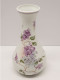 - JOLI VASE PORCELAINE De LIMOGES à Décor De FLEURS De LILAS PARME & BLANC   E - Limoges (FRA)