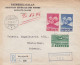 HEKLA 1947 On Registered Mail From Reykjavik To Winterthur - Switzerland (Schweiz) - Storia Postale