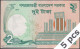 DWN - BANGLADESH P.52c - 2 Taka 2013 UNC Various Prefixes DEALERS LOT X 5 - Bangladesh