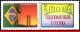 Ref. BR-2940-2 BRAZIL 2004 - BRAZIL, ARCHITECTURE,SCULPTURE, PERSONALIZED MNH, FLAGS 1V Sc# 2940 - Personalisiert