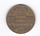 20 Francs Monaco 1951  TTB - 1949-1956 Anciens Francs