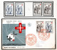 FRANCE NON DENTELE- CROIX ROUGE 1957  N°1140/41 * + N°1140/41* +FDC-BE - 1951-1960