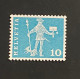Schweiz 1960/68 Freimarke Aus Rollenbahn Mit Kontrollaufdruck Mi. 697 XR (L) Postfrisch/** MNH - Rollen