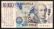 10000 Lire VOLTA 1995 G TIMBRO LISTA PANNELLA Q.fds/fds LOTTO 4734 - 10000 Lire