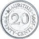 Monnaie, Maurice, 20 Cents, 1995 - Maurice