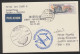 1990, Interflug, First Flight Card, Praha-Berlin - Corréo Aéreo