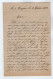 VP22.382 - MAYENNE 1892 - Lettre - Me CHAULIN - SERVINIERE Impliqué Dans L'affaire DREFUS Et Mort Mystérieuse à LE MANS - Politiques & Militaires