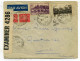 Lettre Par Avion Censurée / PARIS à CALI (COLOMBIE) / 1942 / WW2 / Aff Multiple Tarif 17frs - 1921-1960: Periodo Moderno