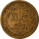 Monnaie, Monaco, Louis II, 50 Centimes, 1924, Poissy, TTB, Aluminum-Bronze - 1922-1949 Louis II.