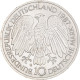 Monnaie, République Fédérale Allemande, 10 Mark, 1987, Karlsruhe, Germany - Commémoratives