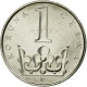 Monnaie, République Tchèque, Koruna, 2001, TTB, Nickel Plated Steel, KM:7 - Tchéquie