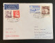 Österreich 1974 Erstflug KLM Wien - Singapore Mit DC 10 Sonderstempel Buntfrankatur Ankunftsstempel - Primeros Vuelos