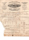 FACTURE MANUFACTURE DE QUINCAILLERIE MANN-SCHMIT -ENSISHEIM - HAUT RHIN  - ANNEE 1869 - 1800 – 1899